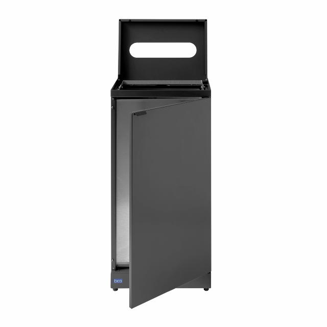 Bica Modell 855 Avfallsbehållare 95 liter Papper inkast Antracit