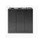 Bica Modell 875 Avfallssortering 3x65 liter Lyftbart lock/formade inkast Antracit