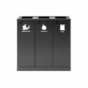 Piktogram Plast 15x15 cm Konturskuren Vit