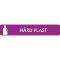Piktogram Hård plast 16x3 cm Självhäftande Lila