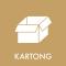 Piktogram Kartong 12x12 cm Magnetisk Brun
