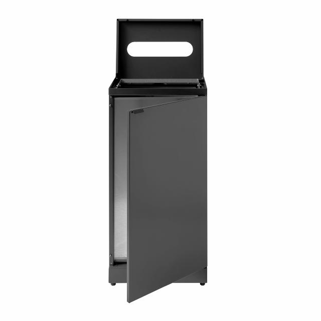 Bica Modell 855 Avfallsbehållare 95 liter Papper inkast Antracit