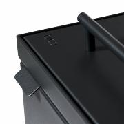 Bica Modell 860 Avfallsbehållare 65 liter Lyftbart lock Antracit
