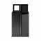 Bica Modell 874 Avfallssortering 2x65 liter Lyftbart lock/öppet inkast Antracit