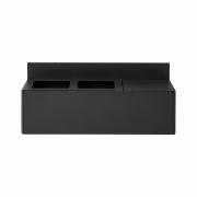 Bica Modell 911 Avfallssortering 3x20 liter Lyftbart lock/vägghängd Antracit
