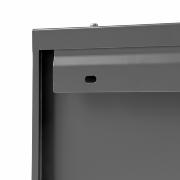 Bica Modell 911 Avfallssortering 3x20 liter Lyftbart lock/vägghängd Antracit
