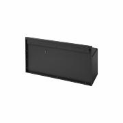 Bica Modell 912 Avfallssortering 3x15 liter Lyftbart lock/Vägghängd Antracit
