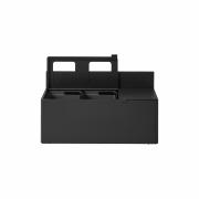 Bica Modell 912 Avfallssortering 3x15 liter Lyftbart lock/Vägghängd Antracit