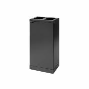 Bica Modell 951 Avfallssortering 2x45 liter Med hyllor Antracit
