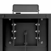 Bica Modell 974 Avfallssortering 2x65 liter Fotpedal/öppet inkast Antracit 