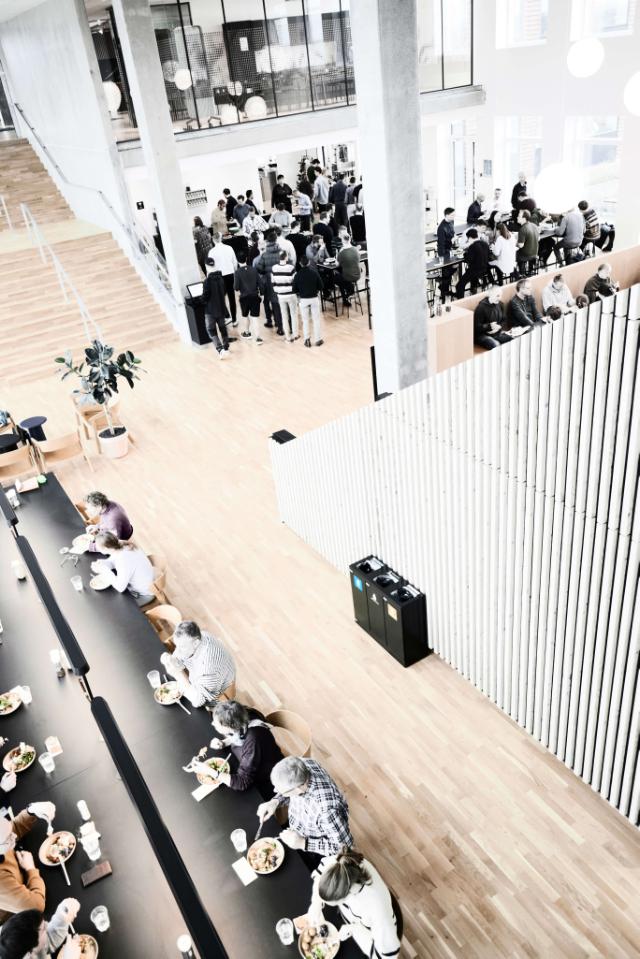 Bica Modell 870 Avfallssortering 3x45 liter Öppna inkast Antracit