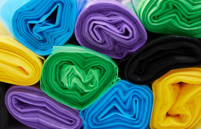 Bica Plastpåsar 25 liter LDPE, virgin Svart