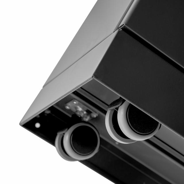 Bica Modell 869 Avfallssortering 3x65 liter Formade inkast Antracit