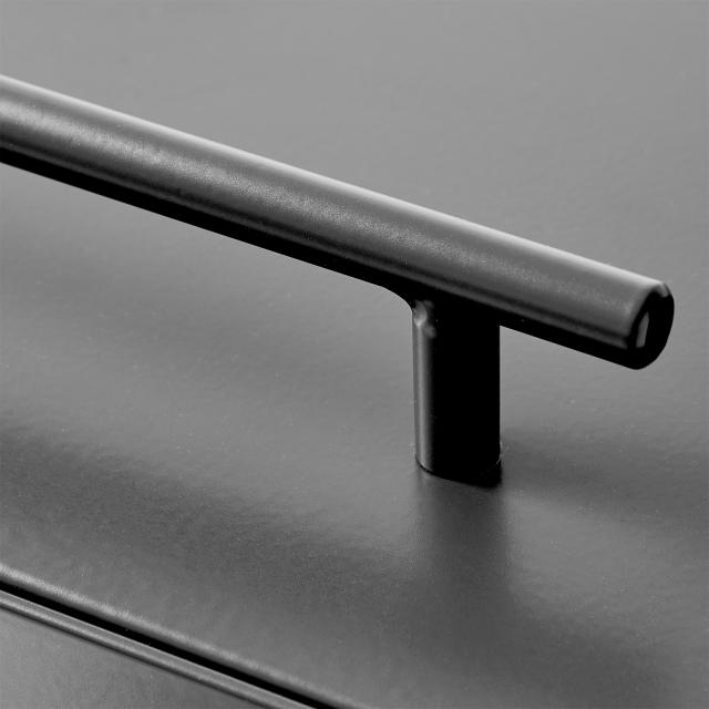 Bica Modell 886 Avfallssortering 2x45 liter Lyftbart lock/öppet inkast Antracit