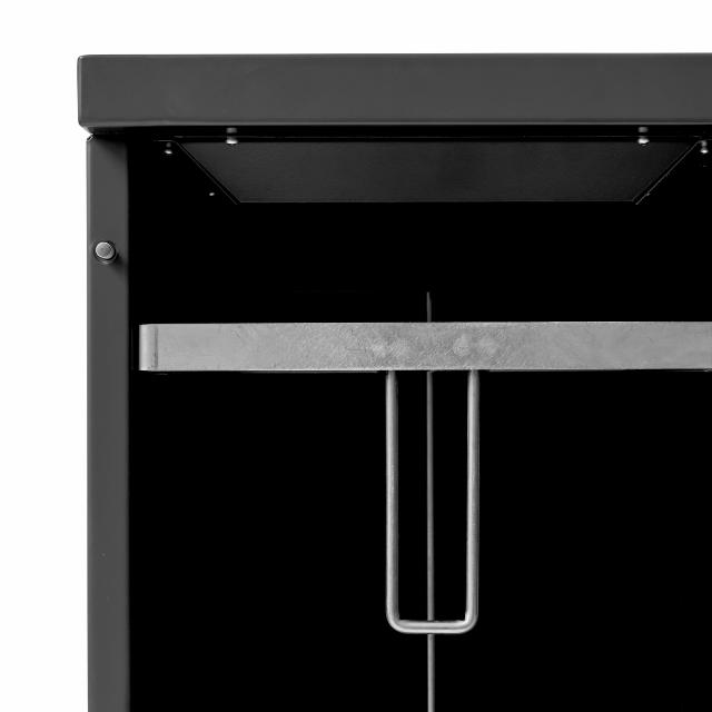 Bica Modell 975 Avfallssortering 2x65 liter Fotpedaler Antracit