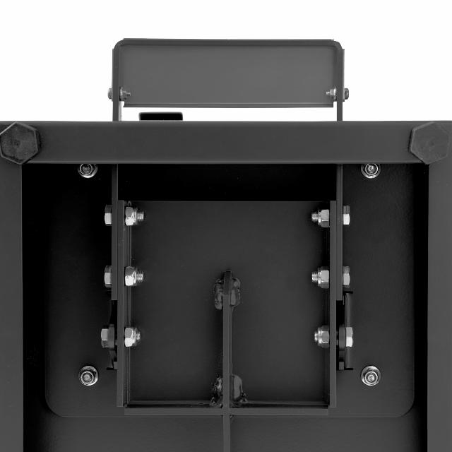 Bica Modell 976 Avfallssortering 3x65 liter Fotpedaler Antracit