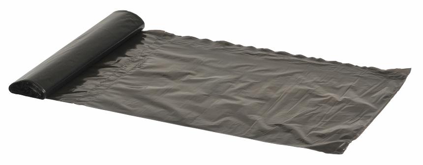 Plastpåsar 6 liter LDPE, virgin Grå