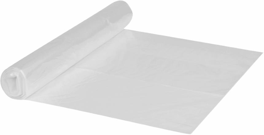 Plastpåsar 40 liter LDPE, återvunnen Transparent