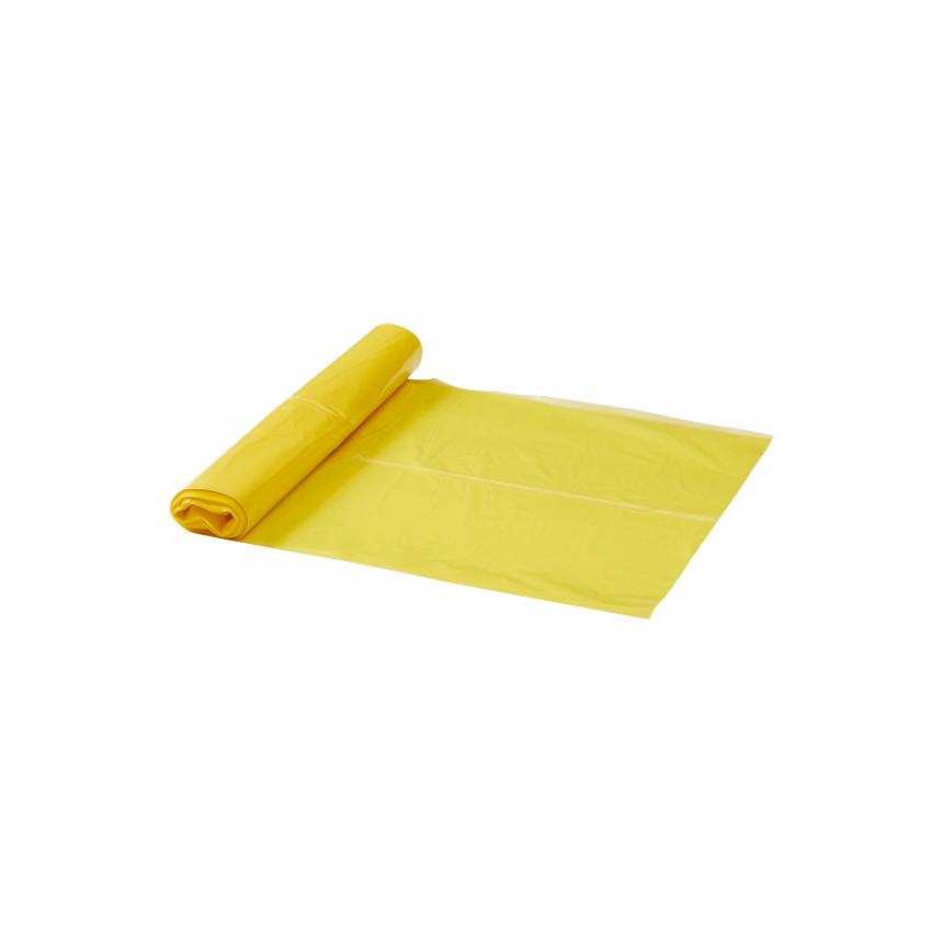 Bica Plastpåsar 25 liter LDPE, virgin Gul